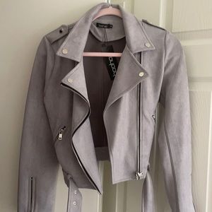 Never worn suede jacket!